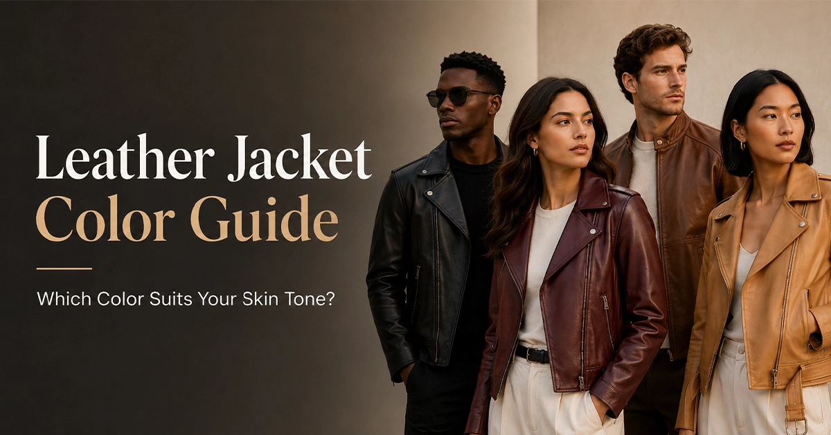 Leather jacket color guide