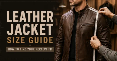 Leather Jacket Size Guide: How to Find Your Perfect Fit
