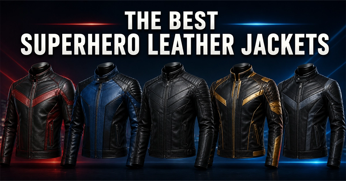 the best superhero leather jackets