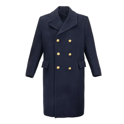 Air Force Wool Blue Overcoat