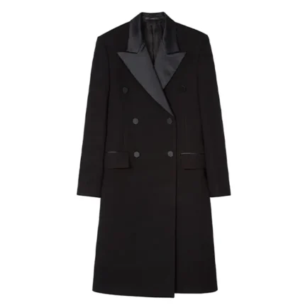 Doctor Who Jodie Whittaker Black Wool Coat