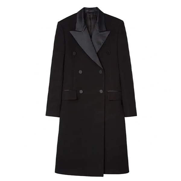 Doctor-Who-Jodie-Whittaker-Black-Wool-Coat Doctor Who Jodie Whittaker Black Wool Coat