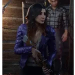 Evil Dead Kelly Maxwell Purple Jacket