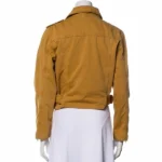 Fire Country Diane Farr Yellow Leather Jacket - Image 3