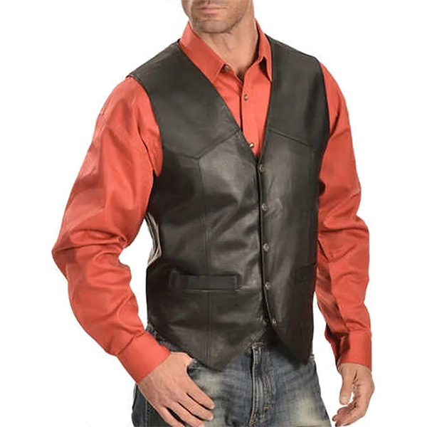 Jake-Foy-Ride-Leather-Vest Jake Foy Ride Leather Vest