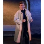Rick Astley Never Gonna Give You Up White Cotton Coat