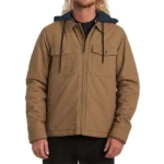 The Imperfects Inaki Godoy Brown Hooded Jacket