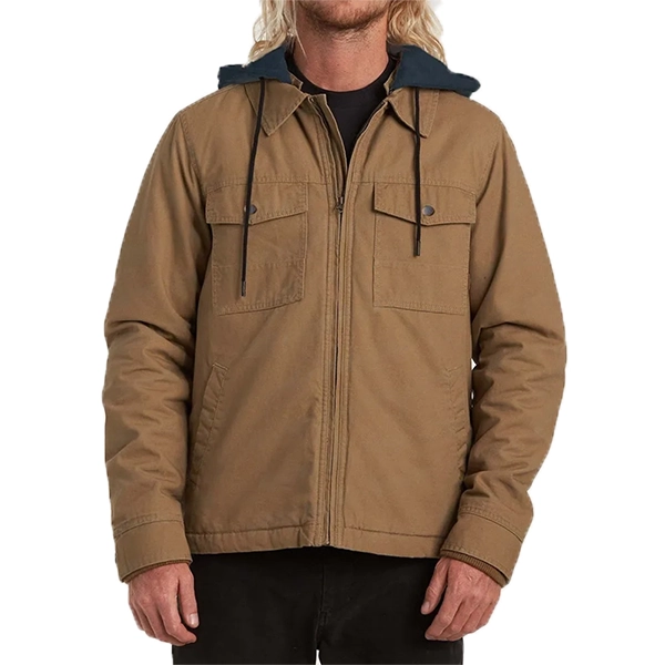 The-Imperfects-Inaki-Godoy-Brown-Hooded-Jacket The Imperfects Inaki Godoy Brown Hooded Jacket