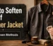 How to Soften a Stiff Leather Jacket