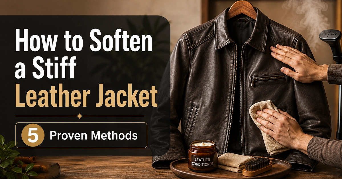 How to Soften a Stiff Leather Jacket