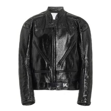 Dua Lipa Biker Leather Jacket