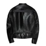 Dua Lipa Biker Leather Jacket - Image 3