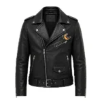 Haunted House Halloween Leather Jacket 2026
