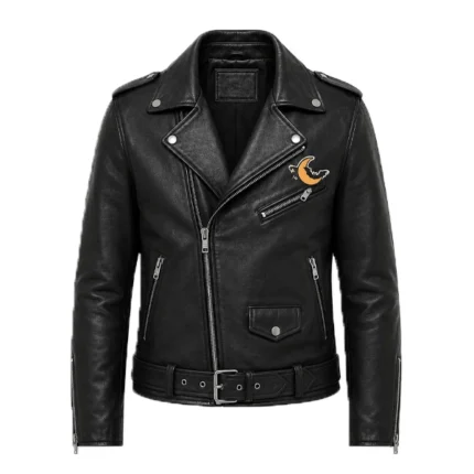 Haunted House Halloween Leather Jacket 2026
