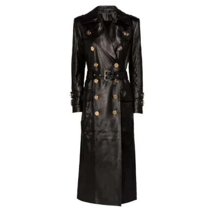 Mary J Blige Power Book II Ghost Double Breasted Coat