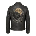 Spiderweb Halloween Leather Jacket 2026 - Image 2