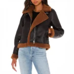 Ainsley Seiger Black Leather Jacket