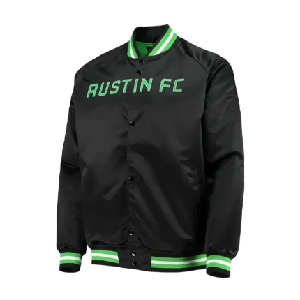Austin FC Black Satin Jacket