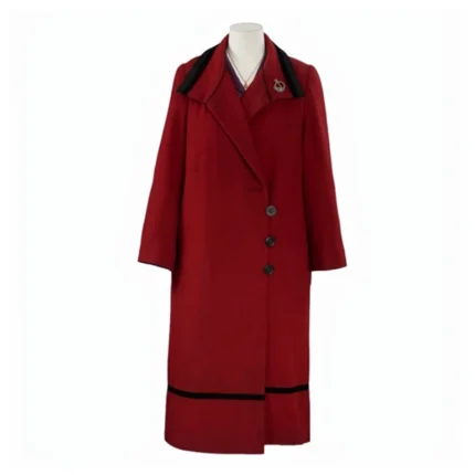 Kerry Condon The Banshees of Inisherin Red Wool Coat