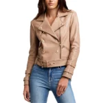 Rachel Recchia The Bachelorette Brown Leather Jacket