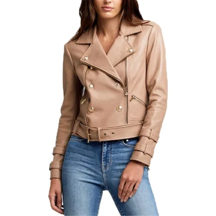 Rachel Recchia The Bachelorette Brown Leather Jacket