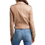 Rachel Recchia The Bachelorette Brown Leather Jacket - Image 3