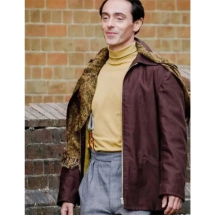 David Dawson My Policeman Brown Cotton Jacket