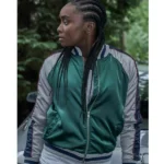 Kiki Layne The Old Guard Satin Jacket