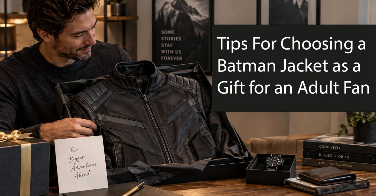 Tips For Choosing a Batman Jacket as a Gift for an Adult Fan