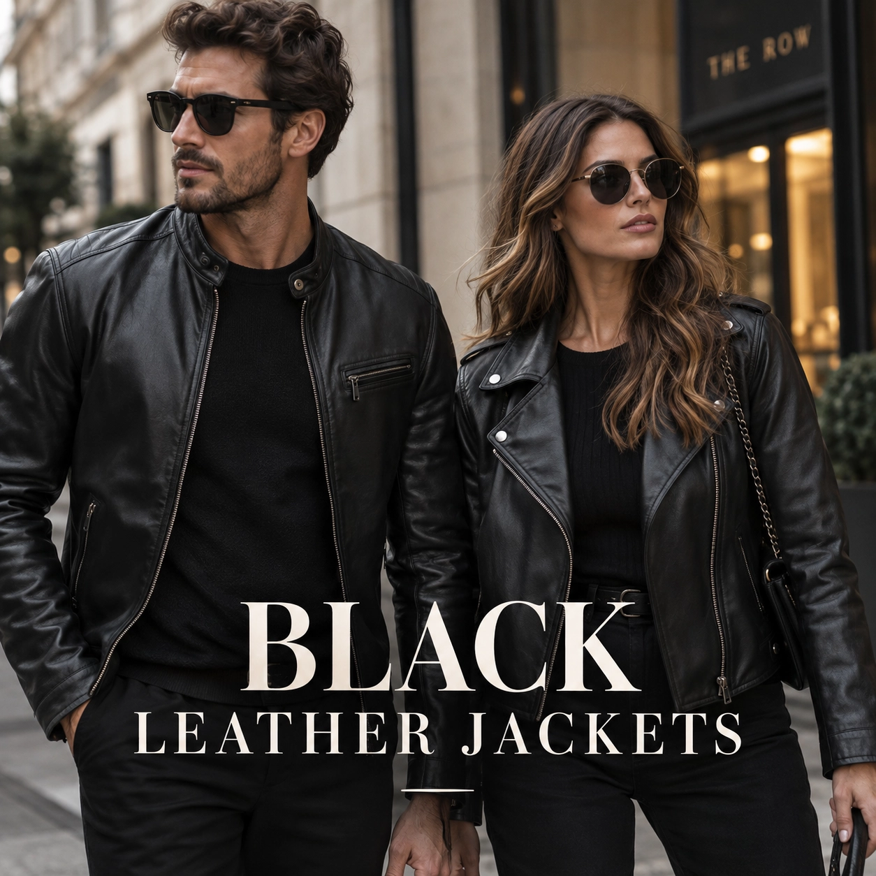 Black Leather Jackets for Men and Women