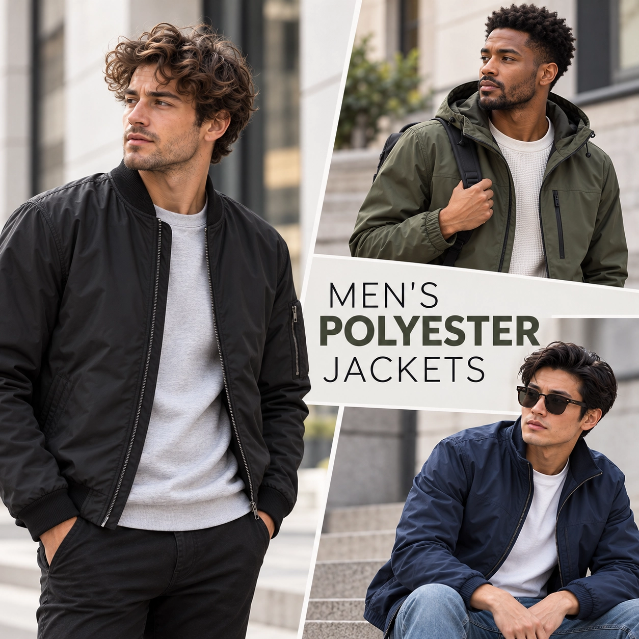 Men's Polyester Jackets