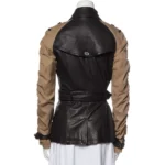 Beauty and the Beast S02 Kristin Kreuk Black Leather Trench Coat