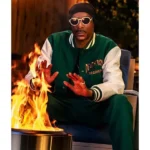 Death Row Records Snoop Dogg Green Varsity Jacket - Image 2