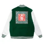 Death Row Records Snoop Dogg Green Wool Jacket