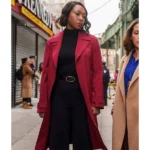 East New York Amanda Warren Red Coat - Image 2