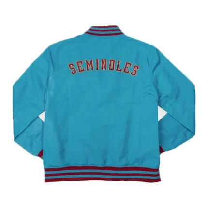 Florida State Blue Satin Jacket